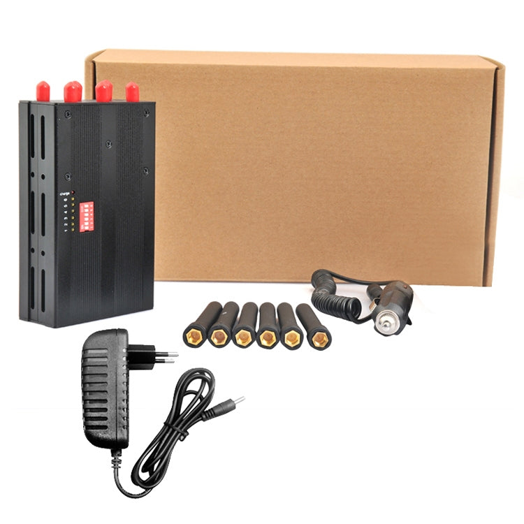 GSM / CDMA / DCS / PCS / 3G / 4G / GPS Mobile Phone Signal Breaker / Jammer / Isolator, Coverage: 20meters (JAX-121A-6B), GSM / CDMA / DCS / PCS / 3G / 4G / GPS GSM / CDMA / DCS / PCS / 3G / 4G / GPS Mobile Phone Signal Breaker / Jammer / Isolator, Coverage: 20meters (JAX-121A-6B), GSM / CDMA / DCS / PCS / 3G / 4G / GPS